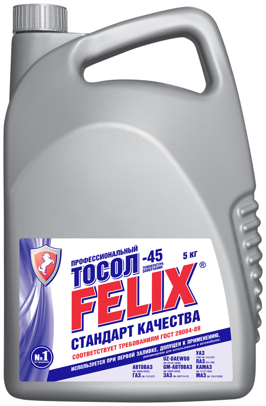 FELIX Жидкость охлаждающая Тосол Стандарт 5L